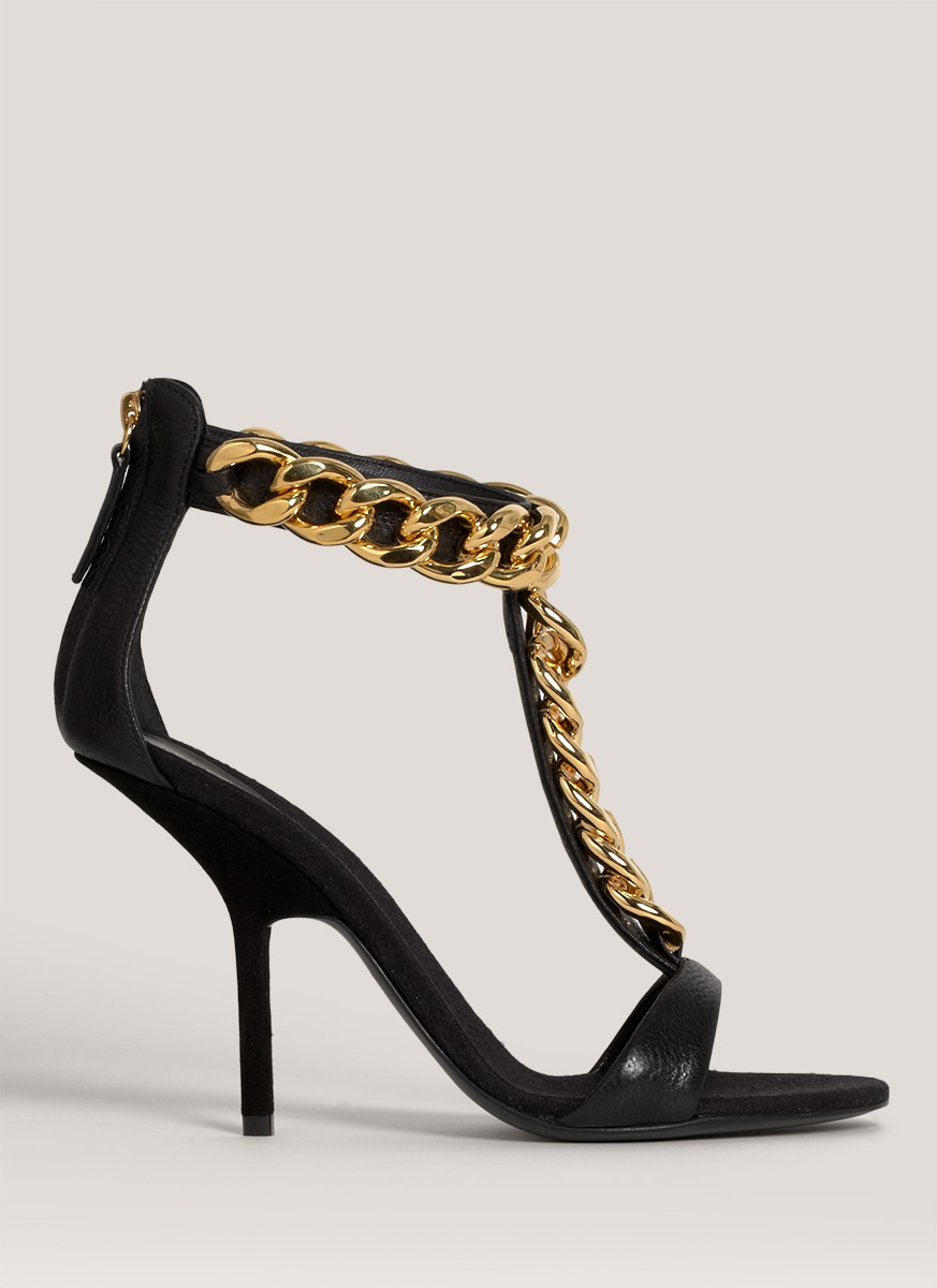 giuseppe zanotti chain sandals