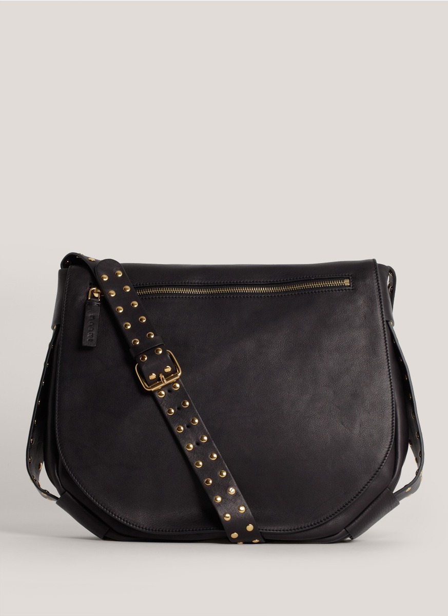 studded strap bag