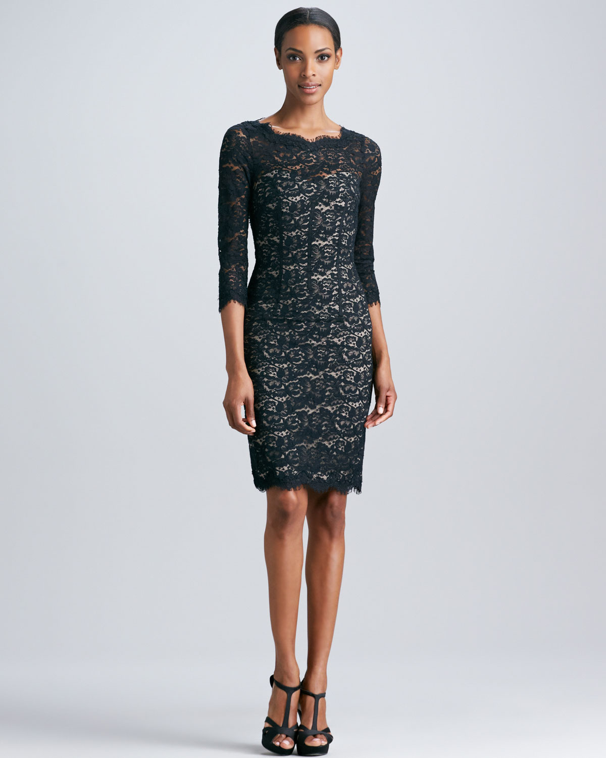to wear - Back open lace cocktail dress video Watch - Back open lace cocktail dress video