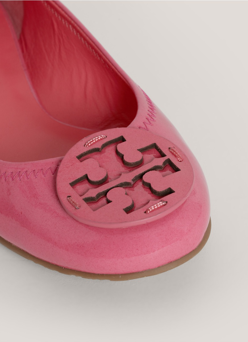 tory burch purple ballet flats