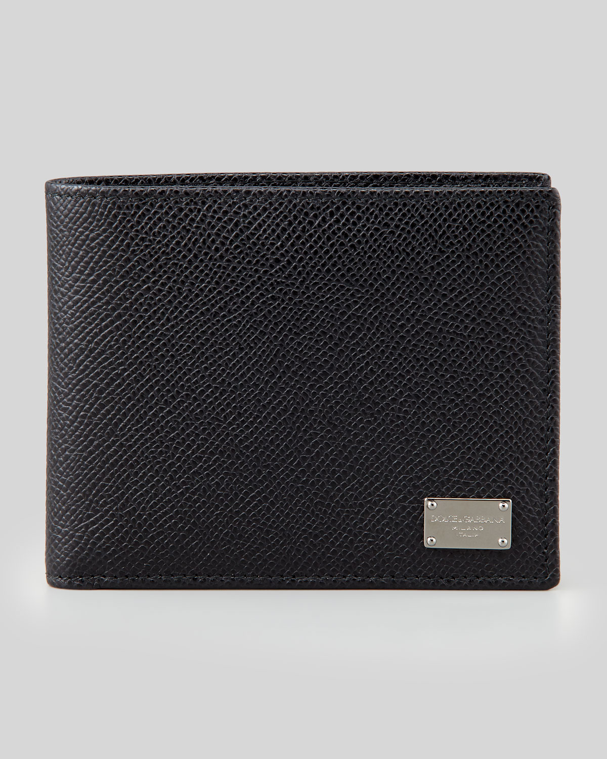 Dolce & Gabbana Bifold Wallet with Id Holder in Black for Men | Lyst