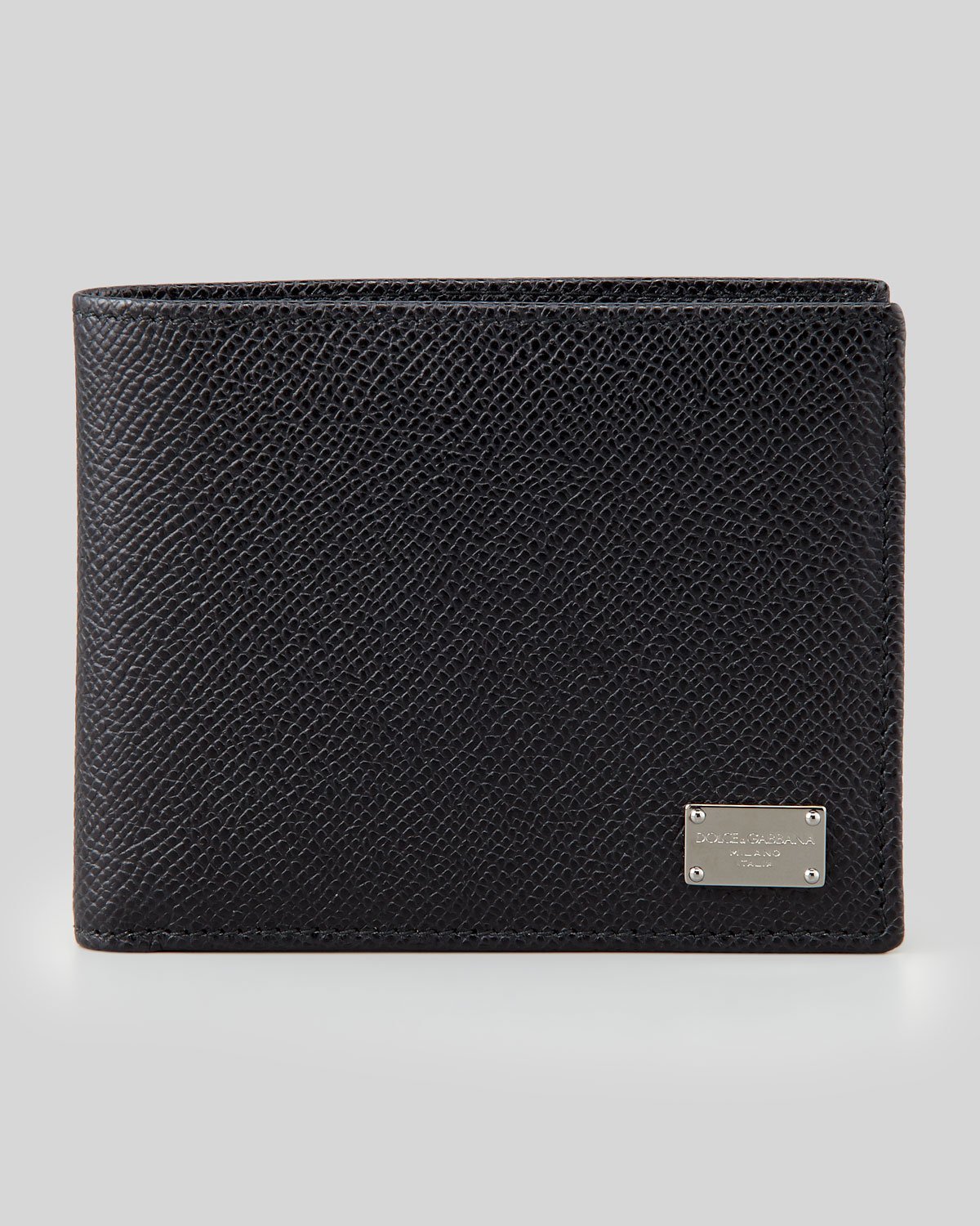 Dolce & gabbana Classic Bill Fold Wallet in Black for Men Lyst