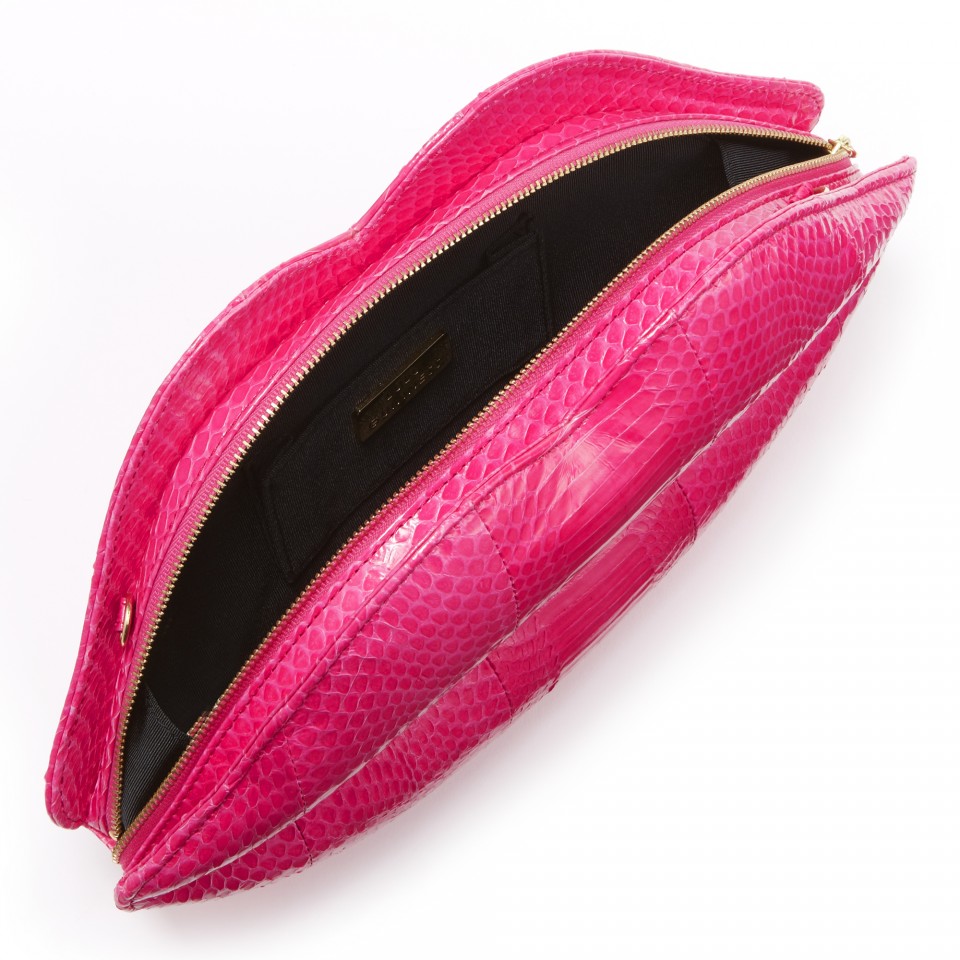 lulu guinness pink bag