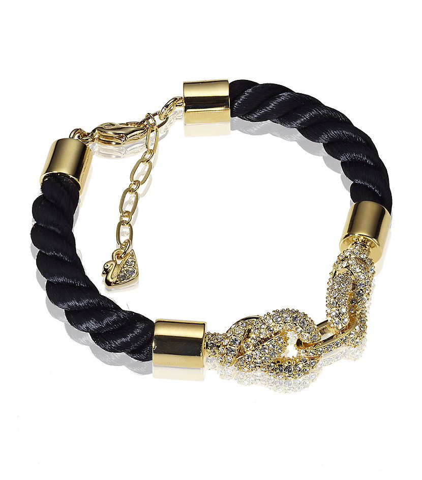 Swarovski Bracelet in Black | Lyst