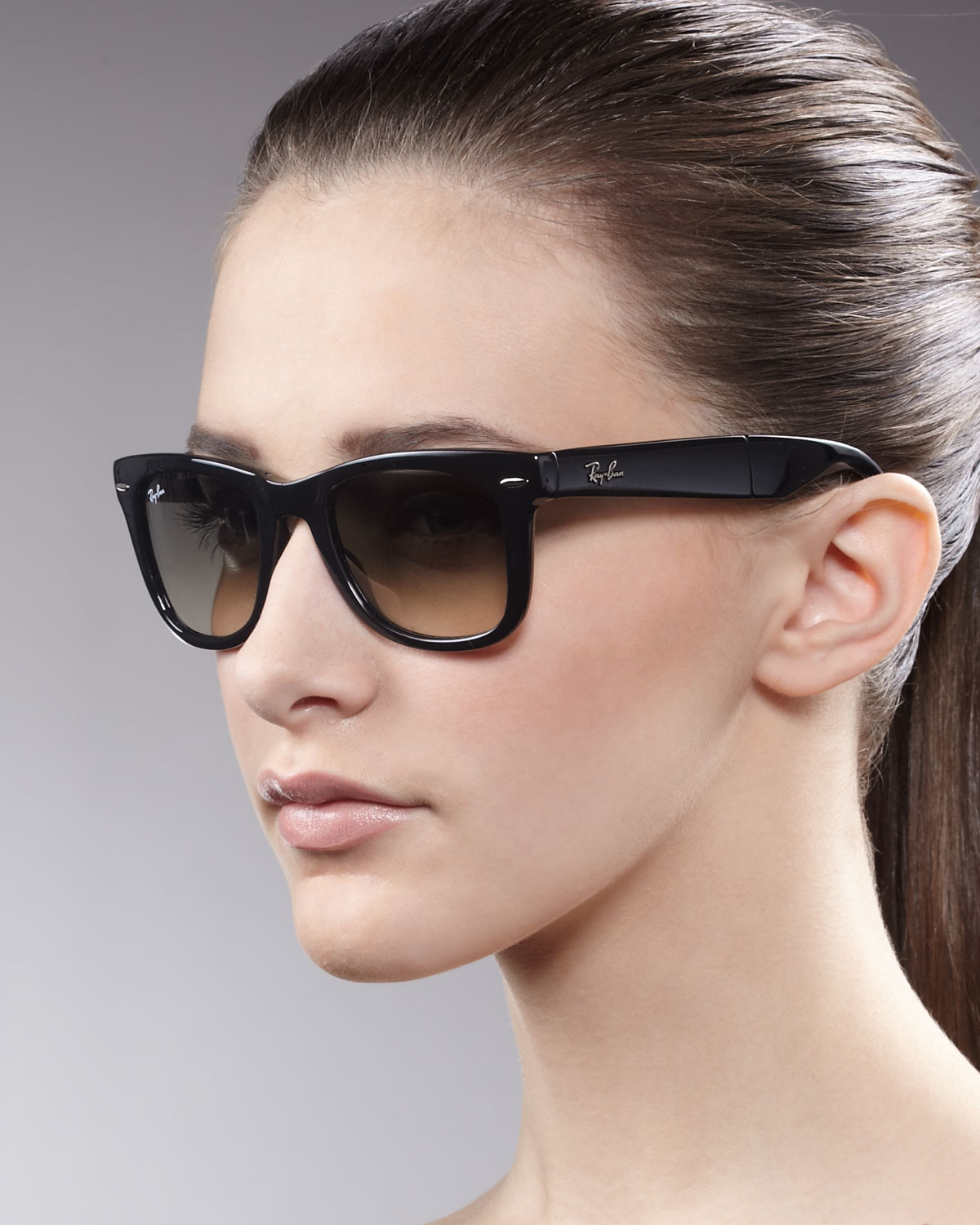 all black ray bans womens