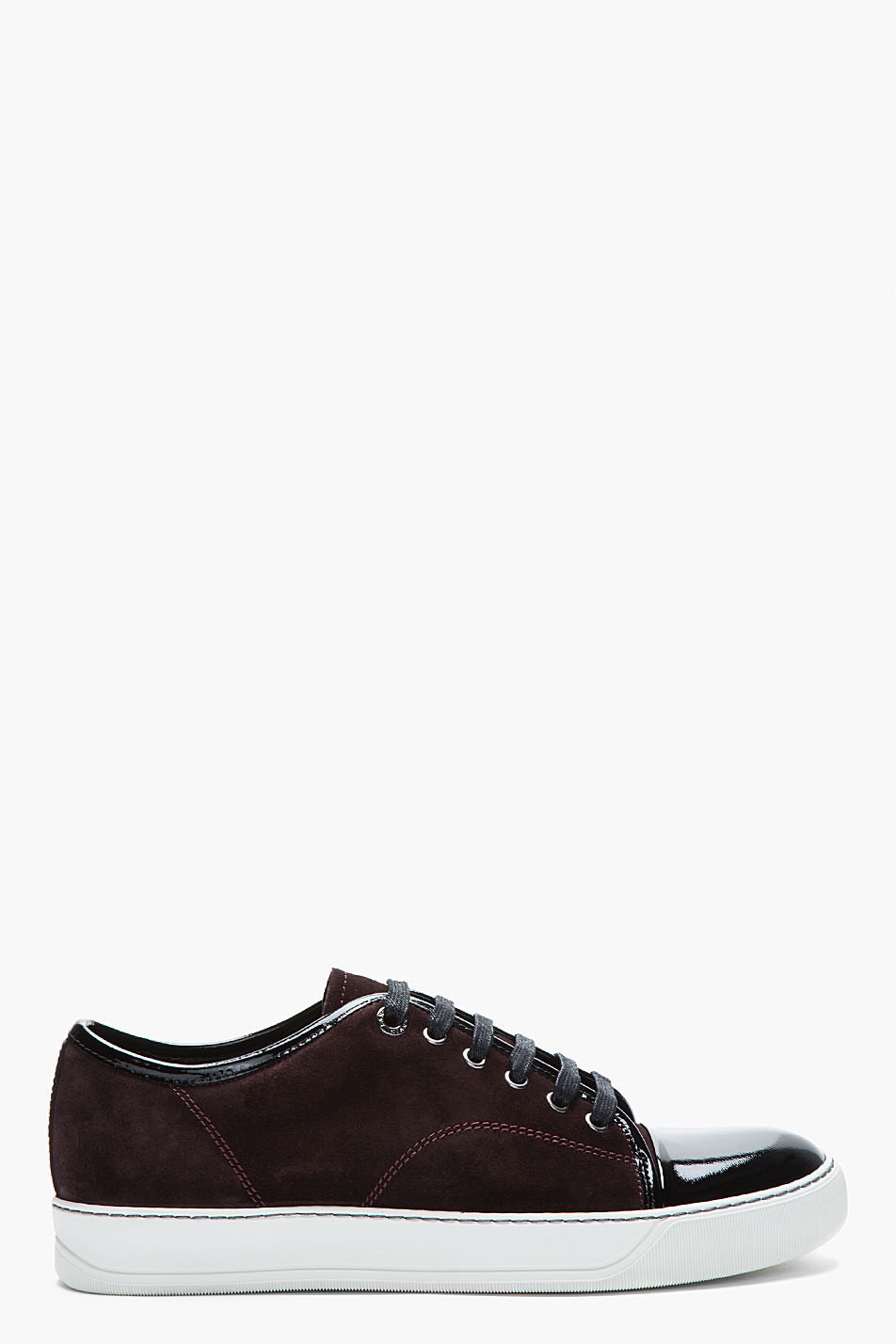 red lanvin sneakers