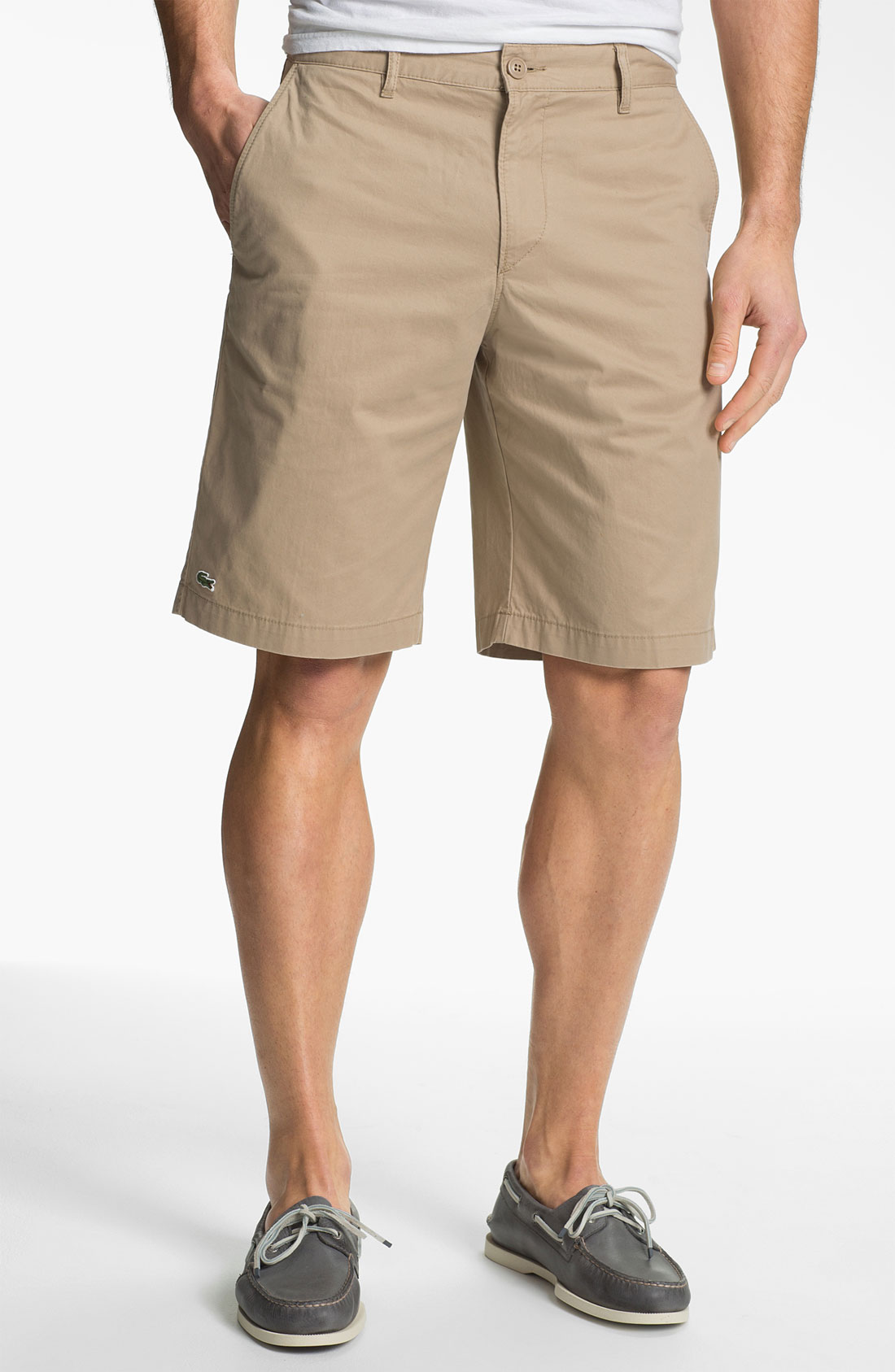 lacoste light macaroon brown bermuda shorts product 1 9676232 182463851