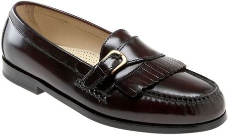 Cole Haan Pinch Buckle Loafer in Brown for Men (black) | Lyst