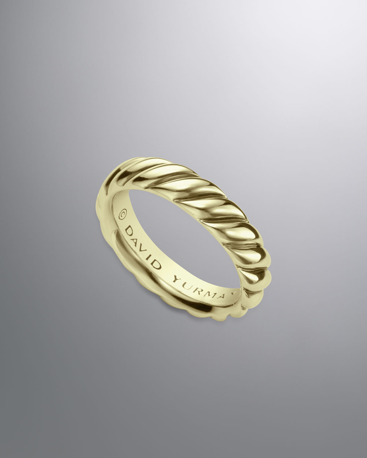 David Yurman Thoroughbred Band Ring in Gold for Men (11) | Lyst