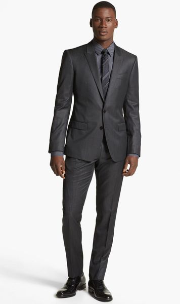 Dolce & Gabbana Martini Grey Wool Suit in Gray for Men (dark grey) | Lyst