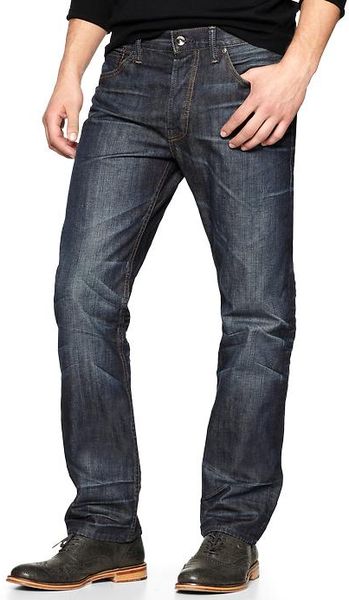 Gap Slim Fit Jeans in Blue for Men (dark star indigo denim) | Lyst