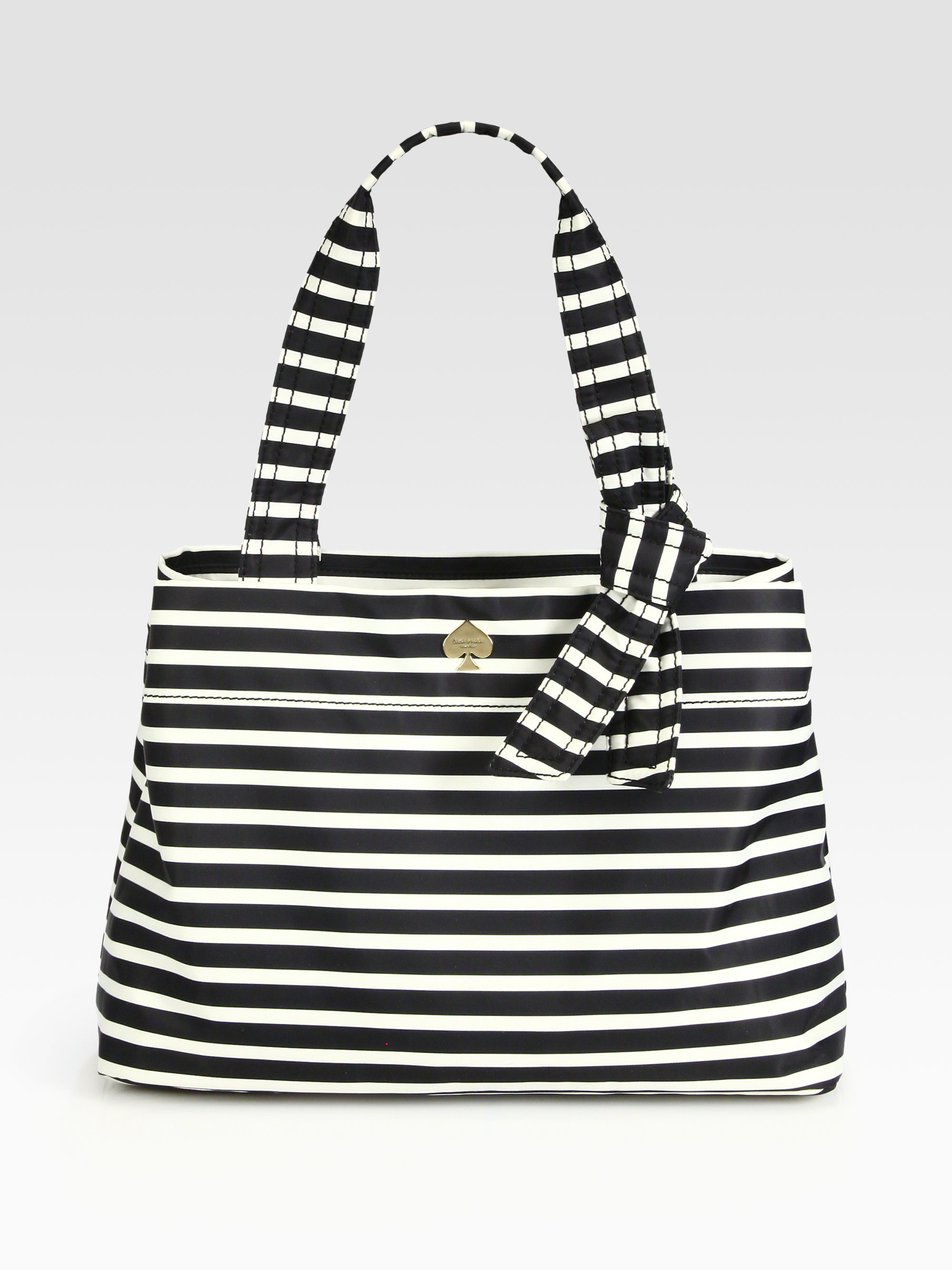 Lyst Kate Spade New York Mne Flatiron Striped Nylon Shoulder Gallery