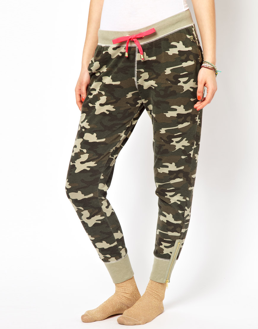 river island camo trousers