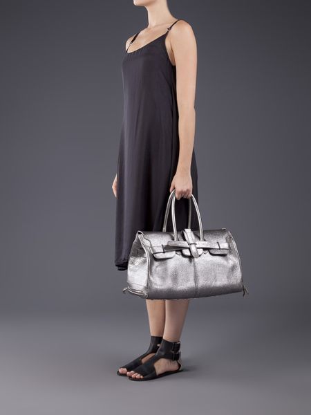 Golden Goose Deluxe Brand Paula Bag in Silver | Lyst