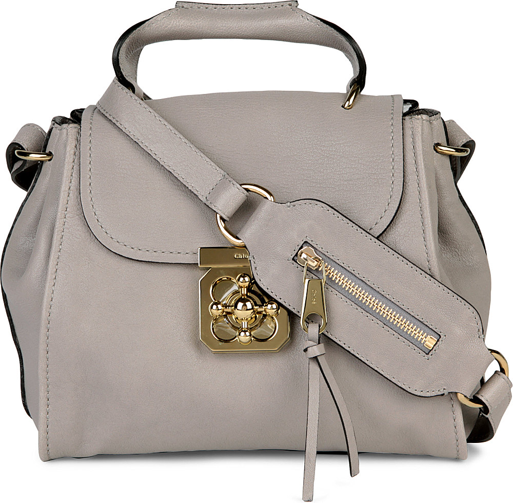 best chloe replica handbags - chloe-cashmere-grey-elsie-small-shoulder-bag-product-4-9874957-613790043.jpeg