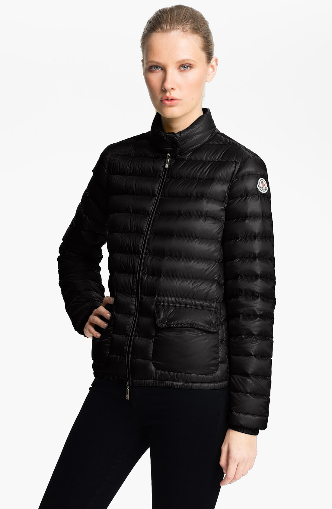 moncler lans basic short down jacket moncler lans basic short down jacket