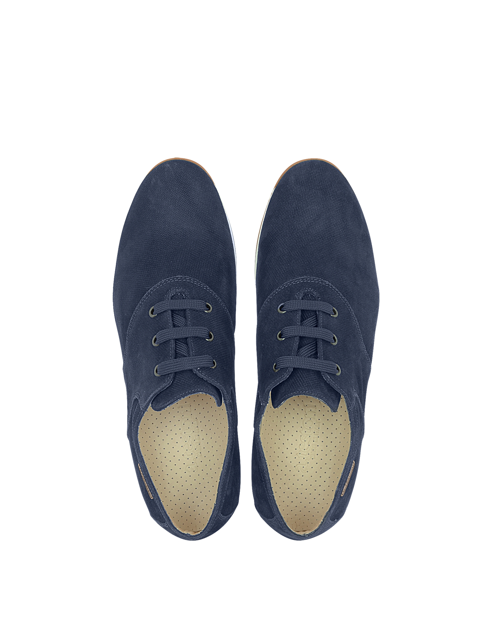 navy blue and grey shoes