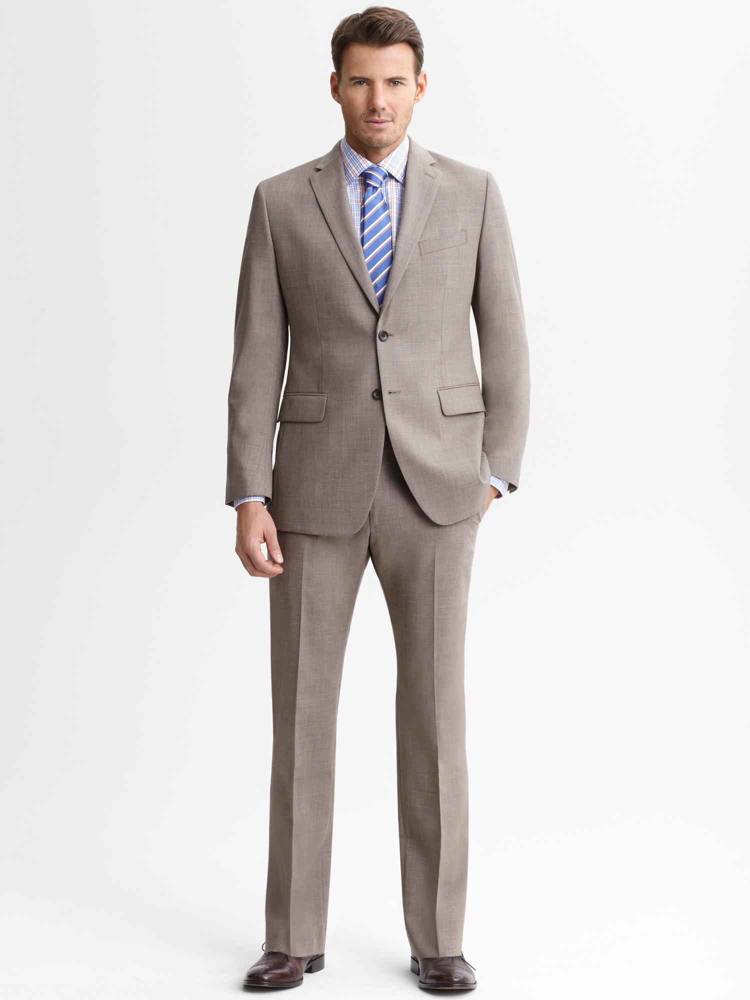 banana republic modern fit suit