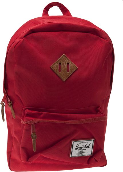Herschel Supply Co. Heritage Plus Backpack in Red for Men | Lyst