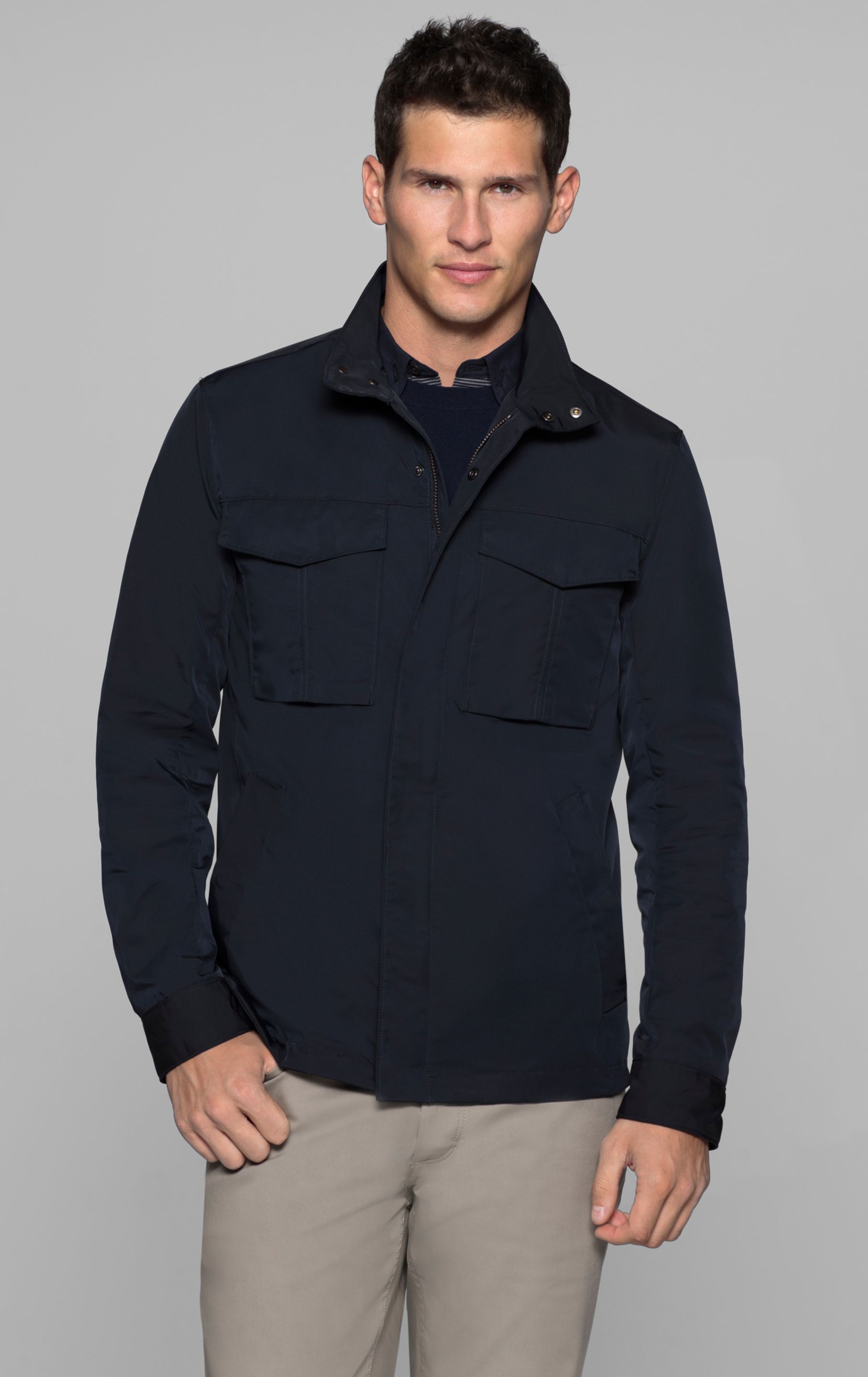 Lyst Theory Yost N  Jacket  in Blue for Men