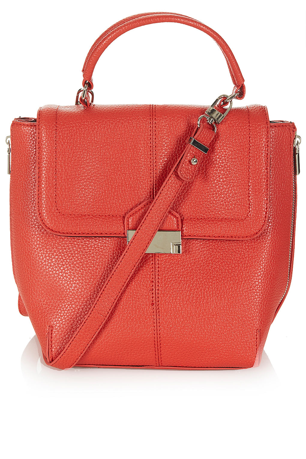 topshop orange bag