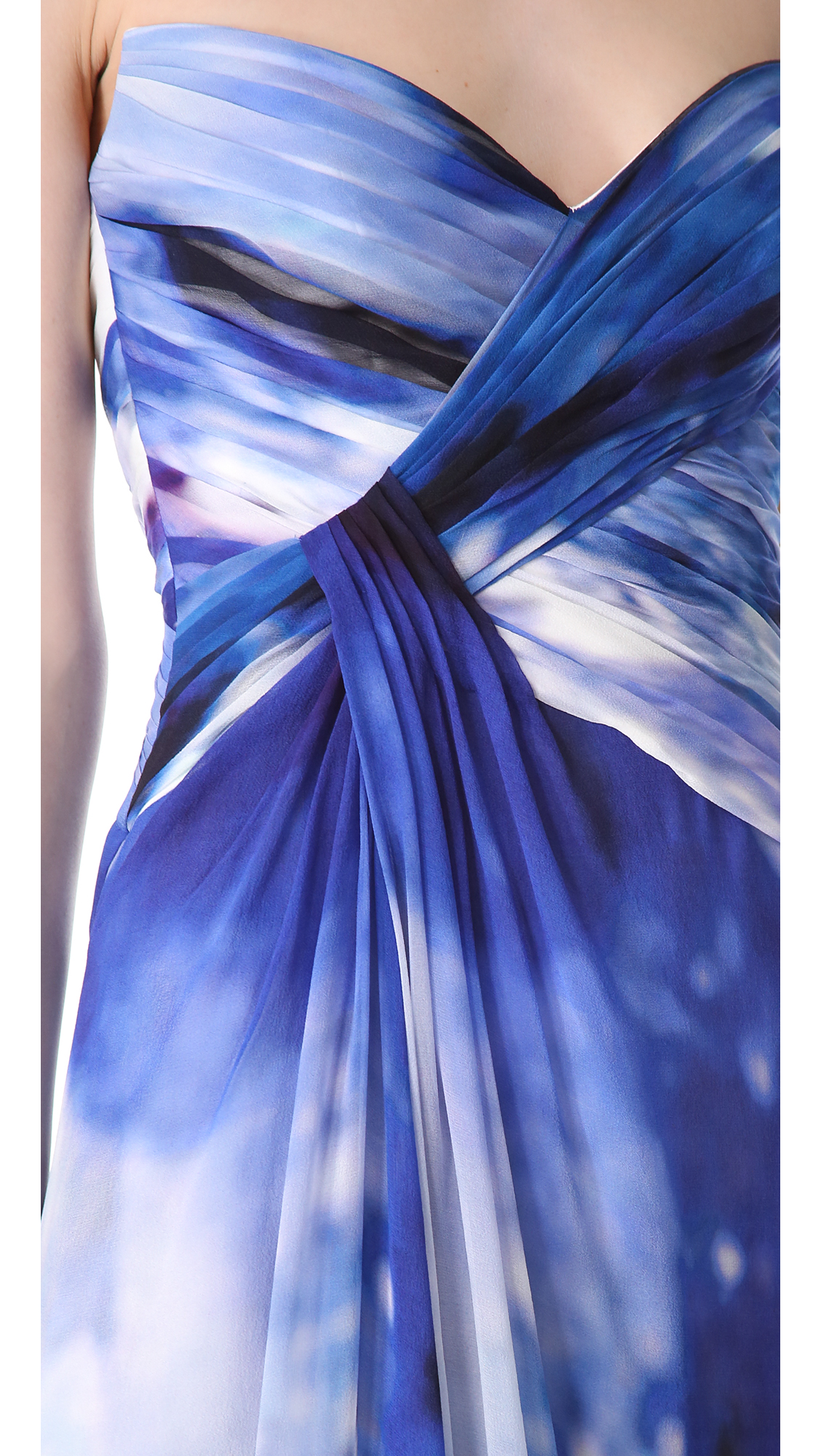 monique lhuillier blue