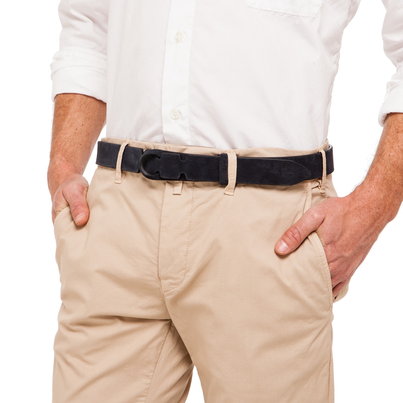 mens buckleless belt