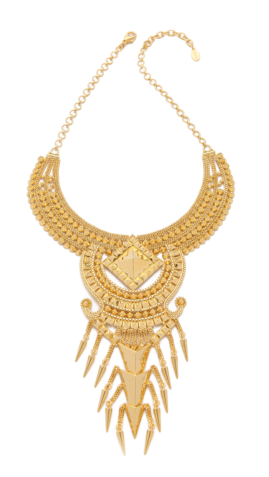 Noir Jewelry Darjeeling Layered Necklace in Gold | Lyst