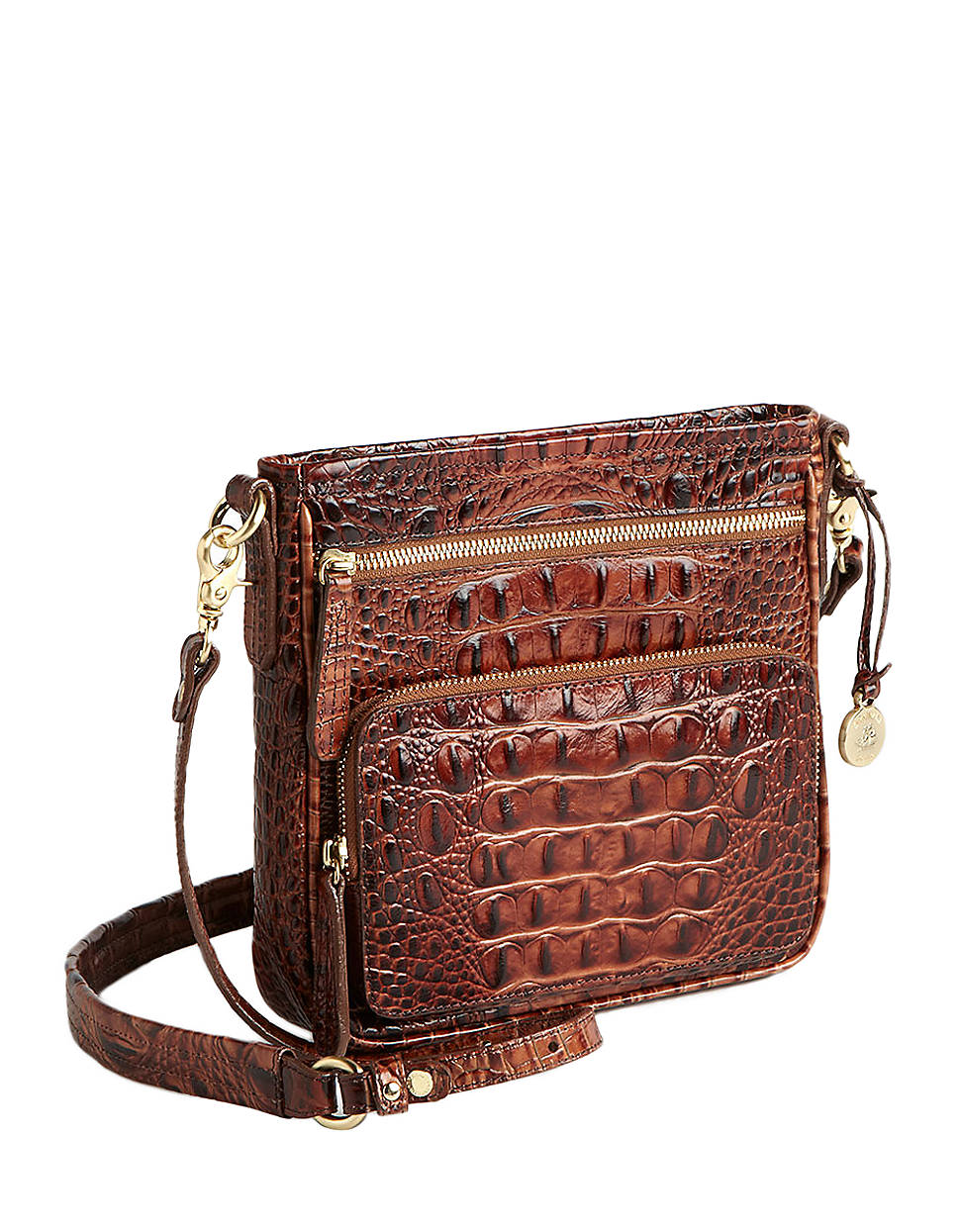 Lyst - Brahmin Cleo Leather Crossbody Bag in Brown