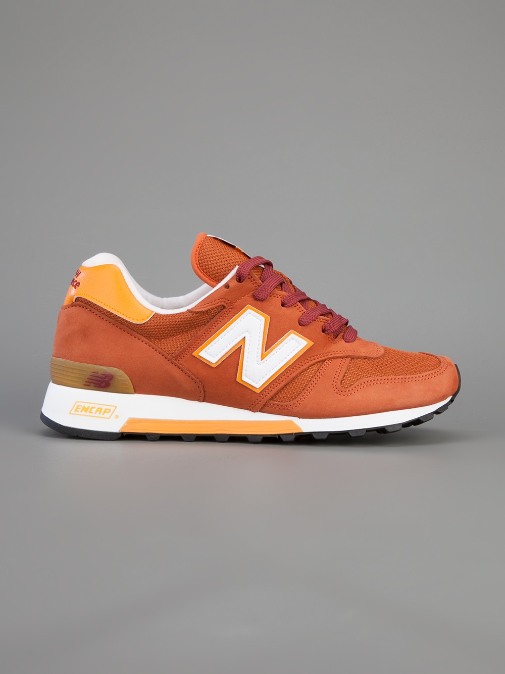 New balance Thick Sole Trainer in Orange for Men | Lyst