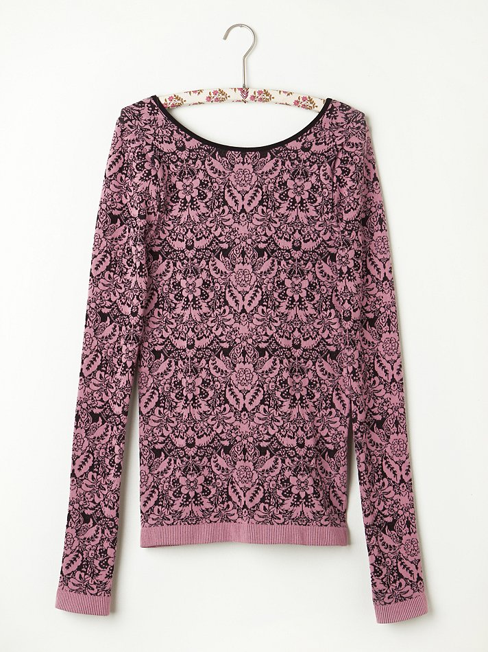 Lyst - Free people Poncho Mama in Pink