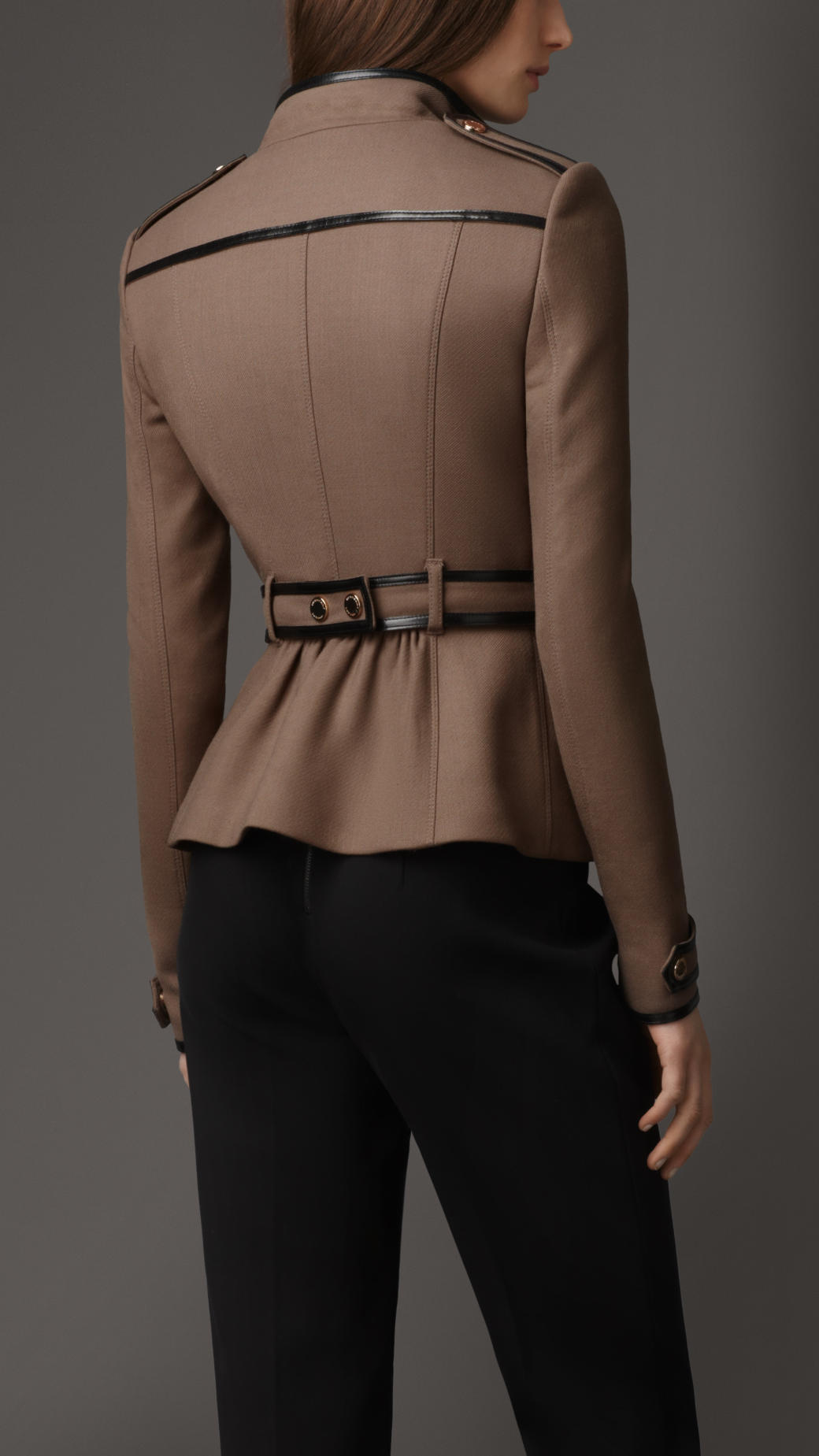 burberry military jacket