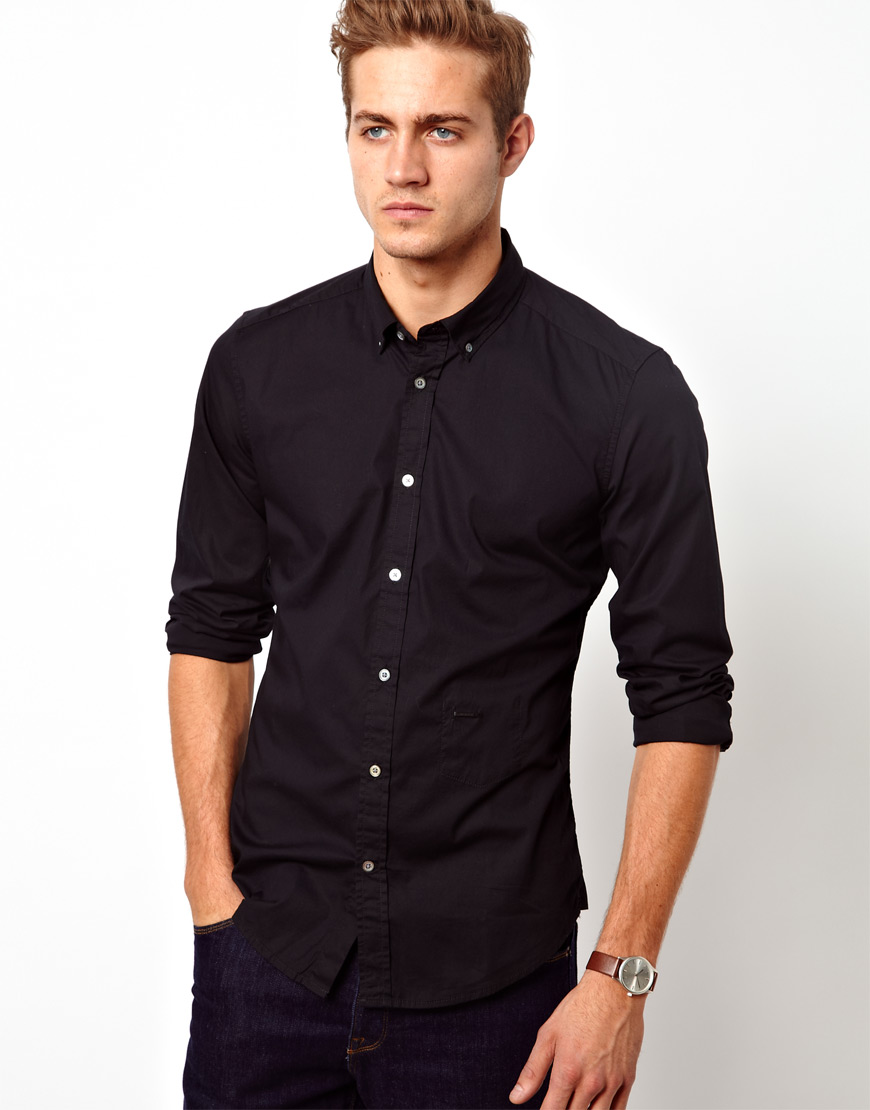 black shirts for men near me