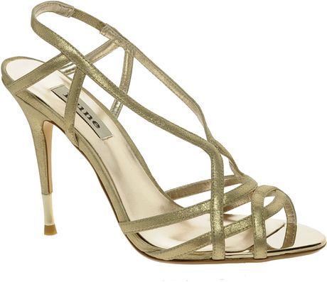 Dune Hills Di Sandal in Gold | Lyst