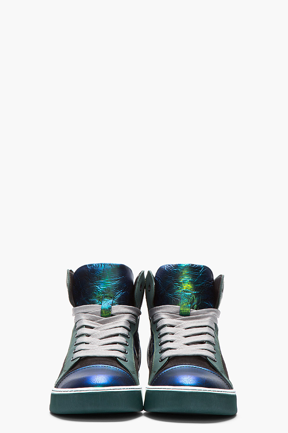 lanvin iridescent sneakers
