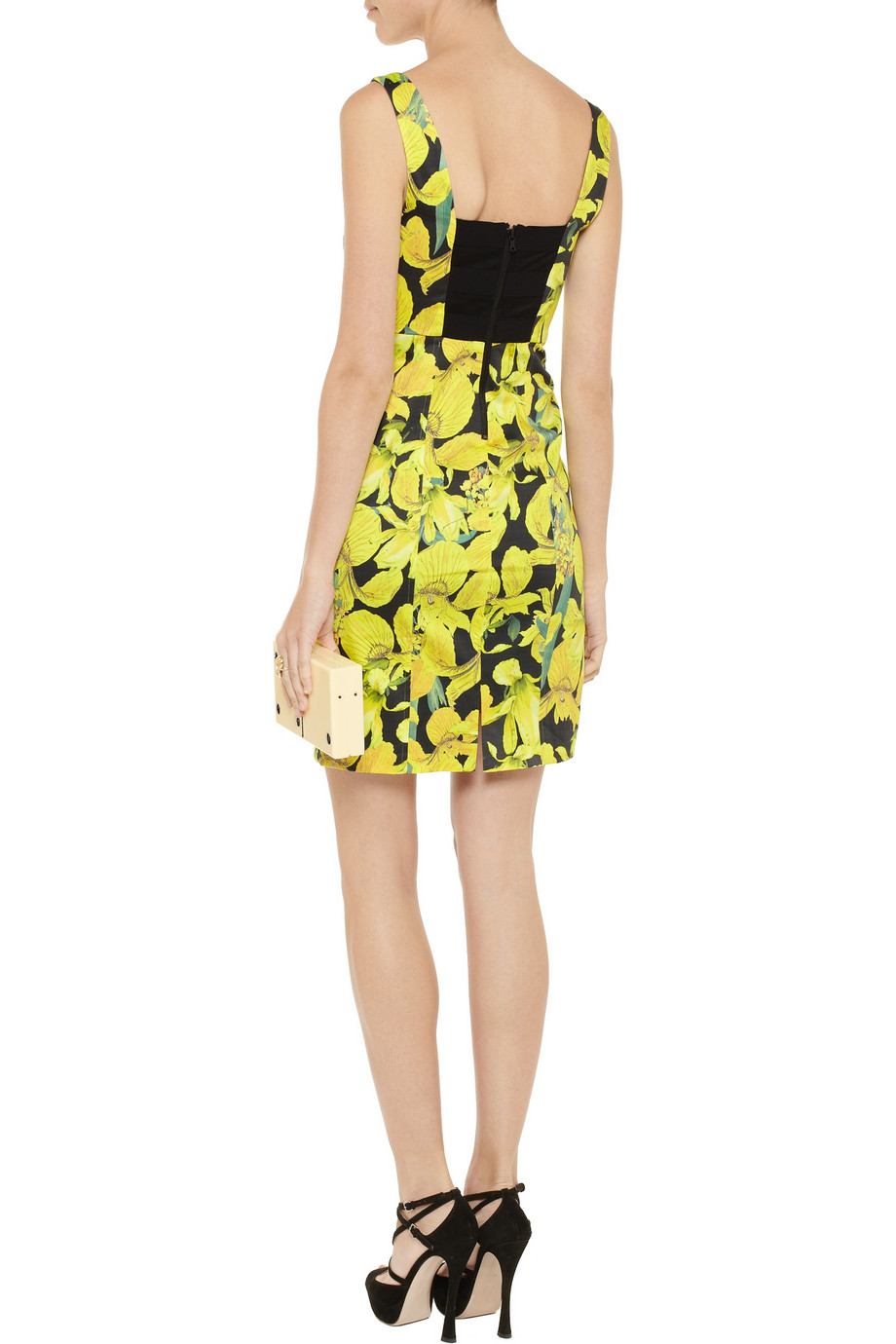 alice and olivia yellow pants