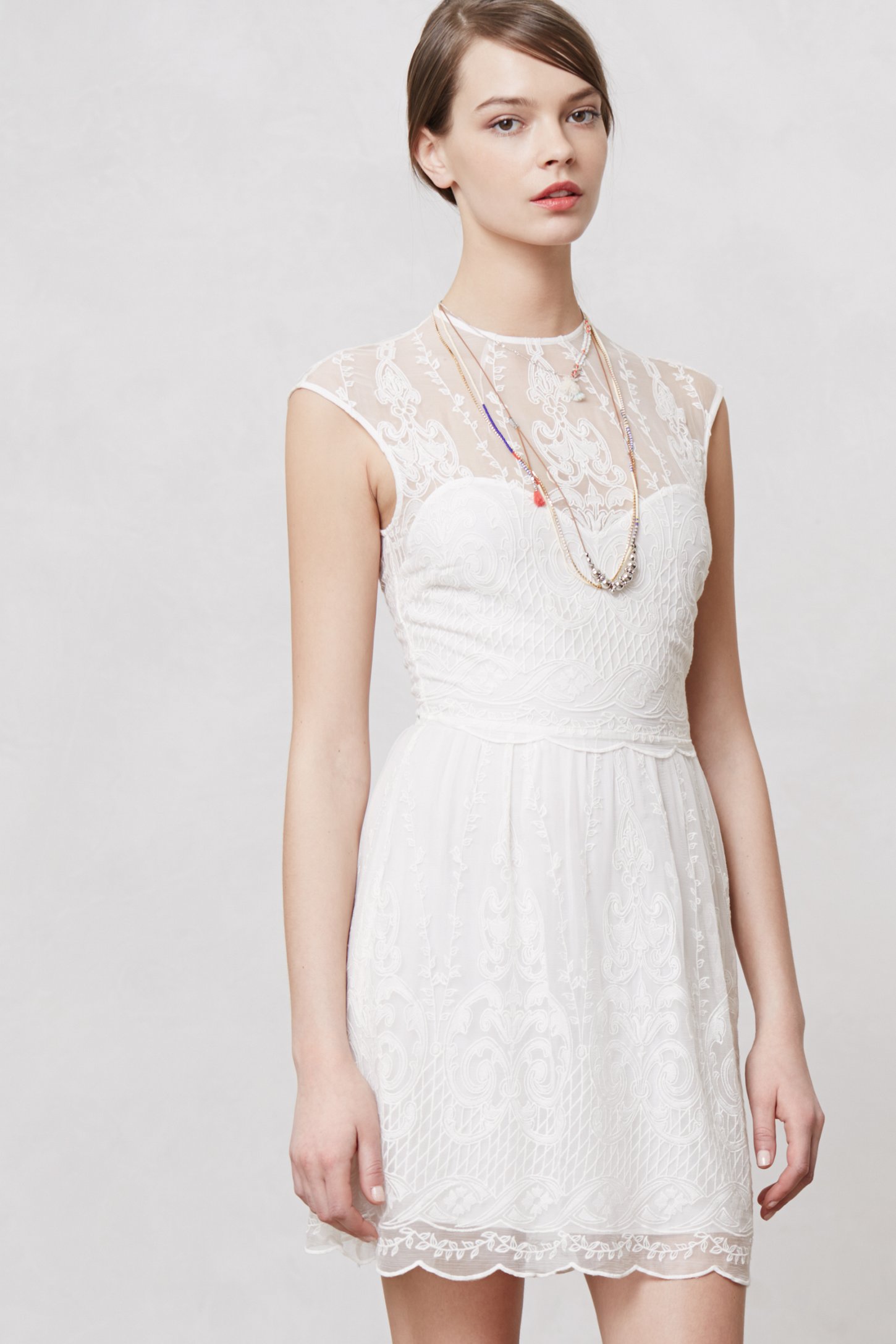 Lyst - Dolce Vita Kenna Lace Dress in White