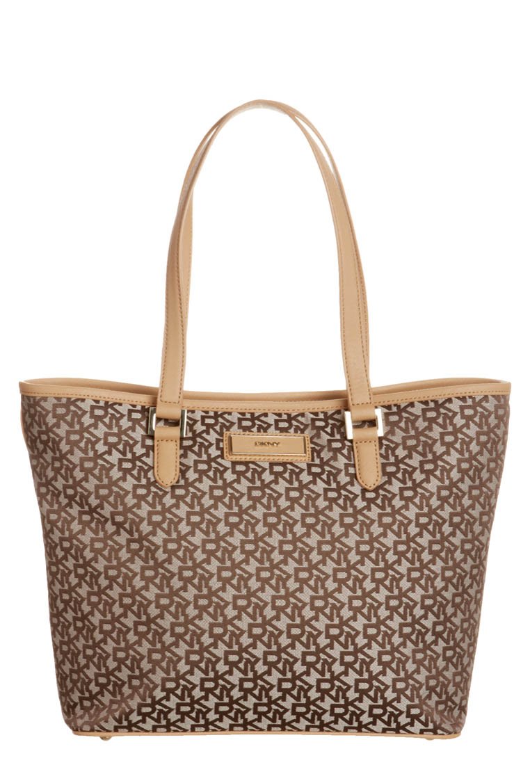 Dkny Brown Bag. DKNY Bryant Signature Large Zip Tote (Brown).