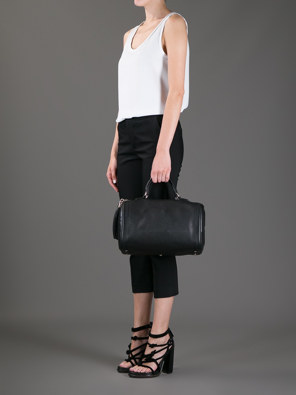 Lyst Gucci Boston Soho Duffle Bag In Black Gallery