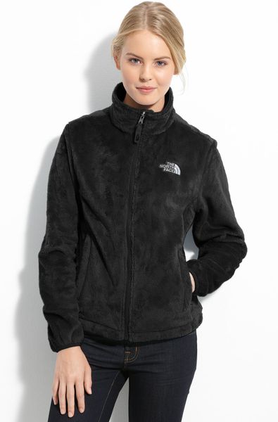 The North Face Osito Fleece Jacket in Black (solid black) | Lyst