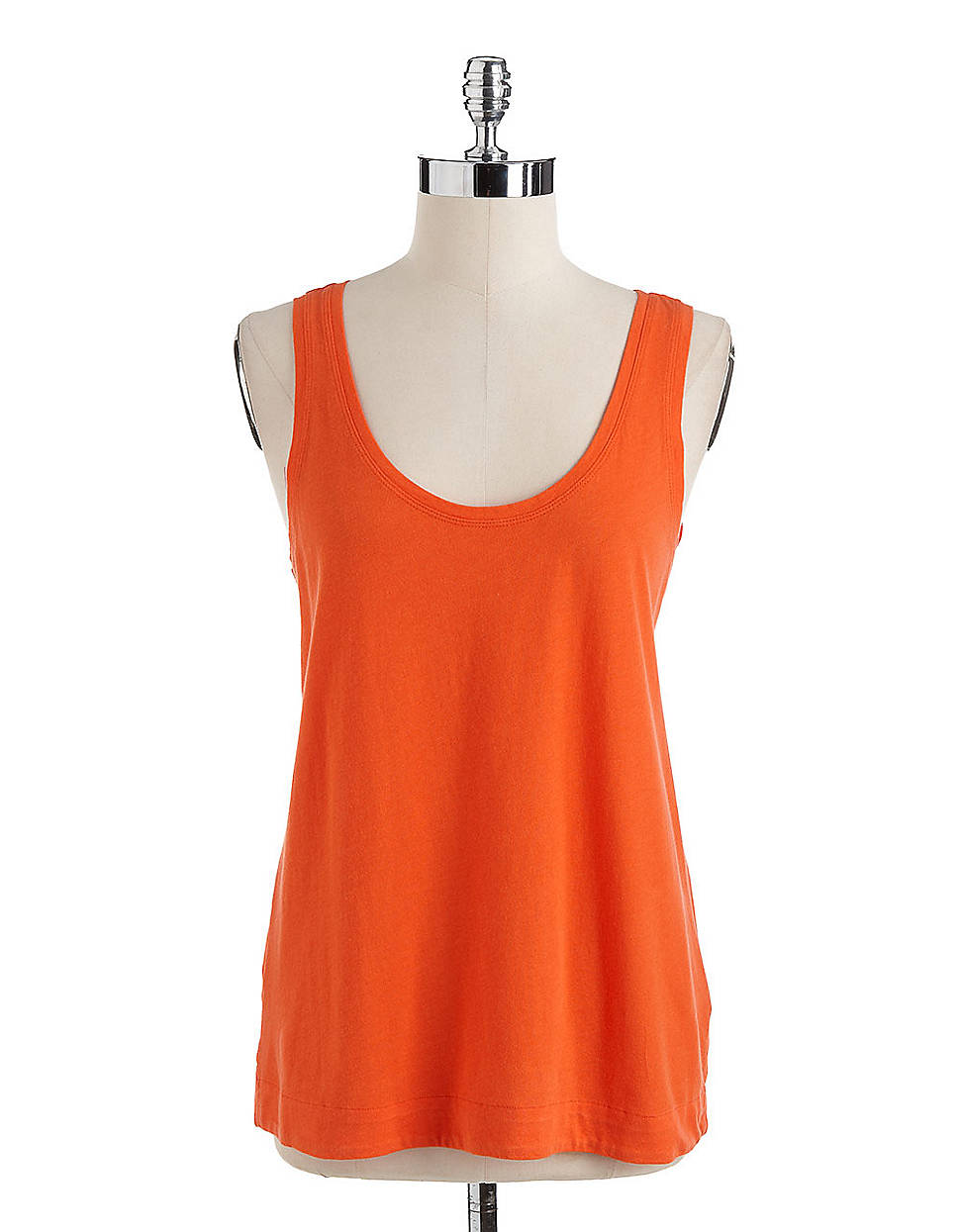 Lyst - Two By Vince Camuto Jersey Tank Top in Orange