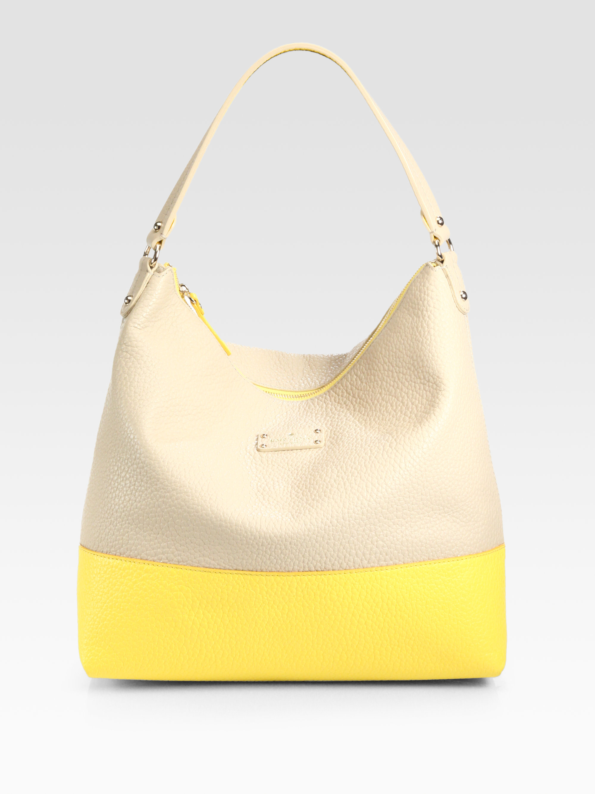 Lyst Kate Spade New York Grayson Hobo Shoulder Bag In Yellow Gallery