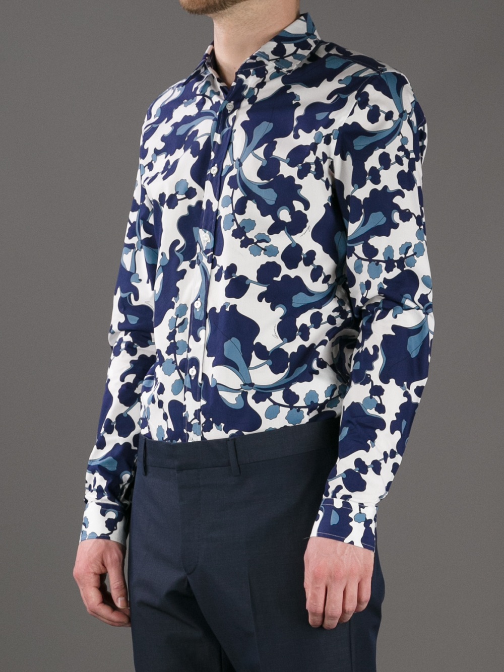 Gucci Floral Print Shirt for Men | Lyst