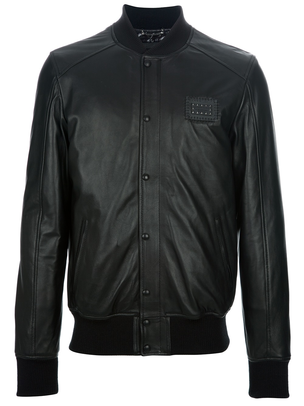 Lyst - Philipp Plein Skull Texture Jacket in Black for Men