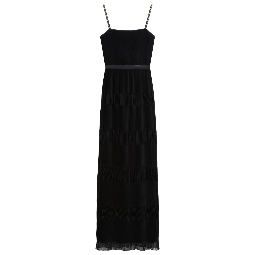 Lyst - Mulberry Long Eliza Dress in Black
