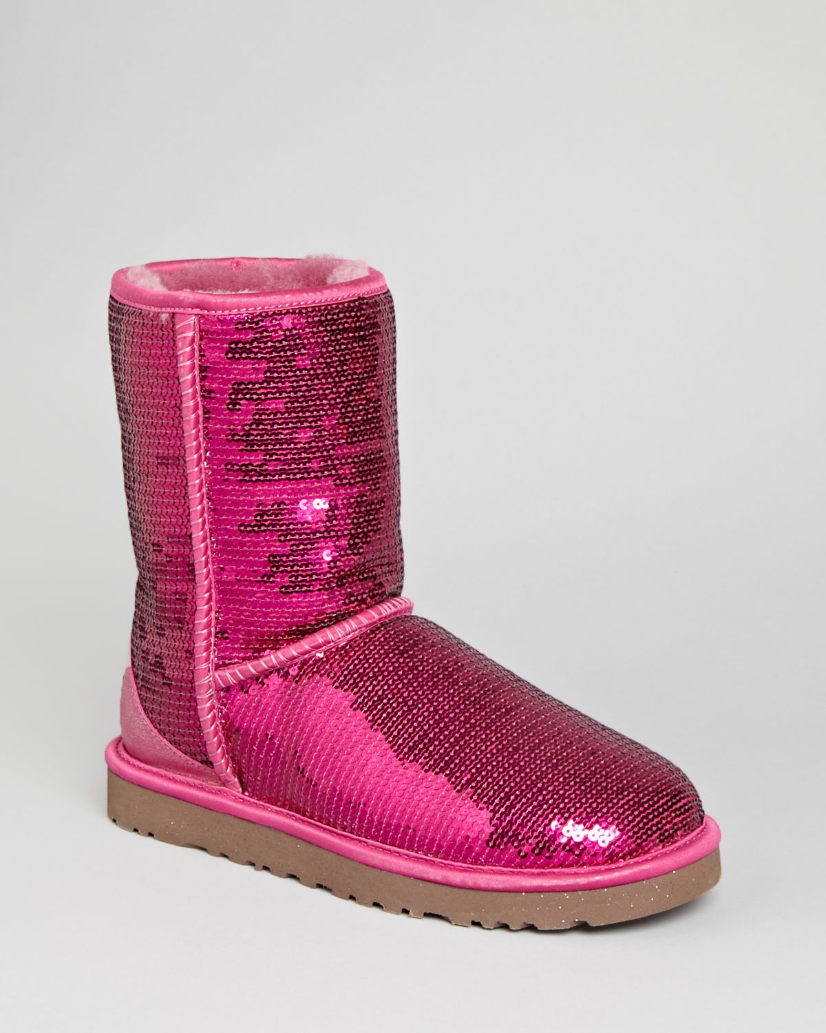 pink sparkle uggs