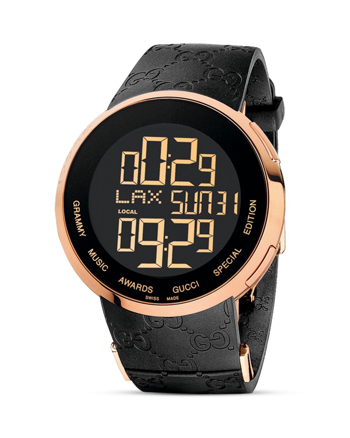 Lyst Gucci I Collection Digital Watch in Black for Men