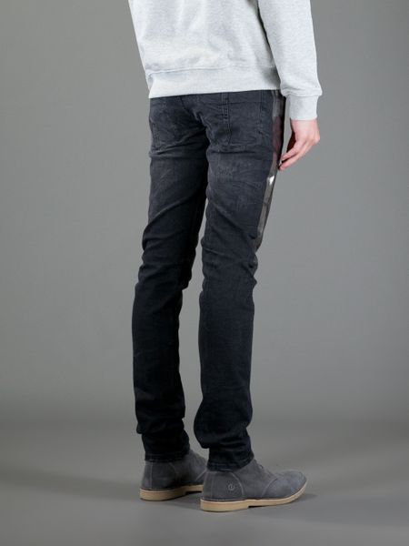 Karl Lagerfeld Slim Fit Jean in Black for Men | Lyst