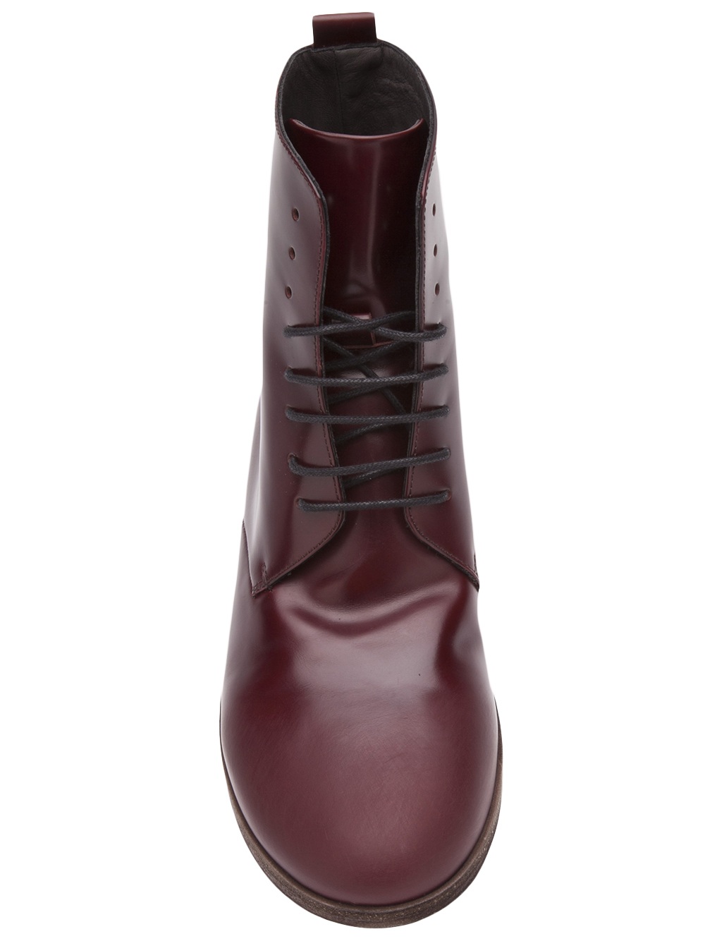 Marsèll Cordovan Boot in Red for Men - Lyst