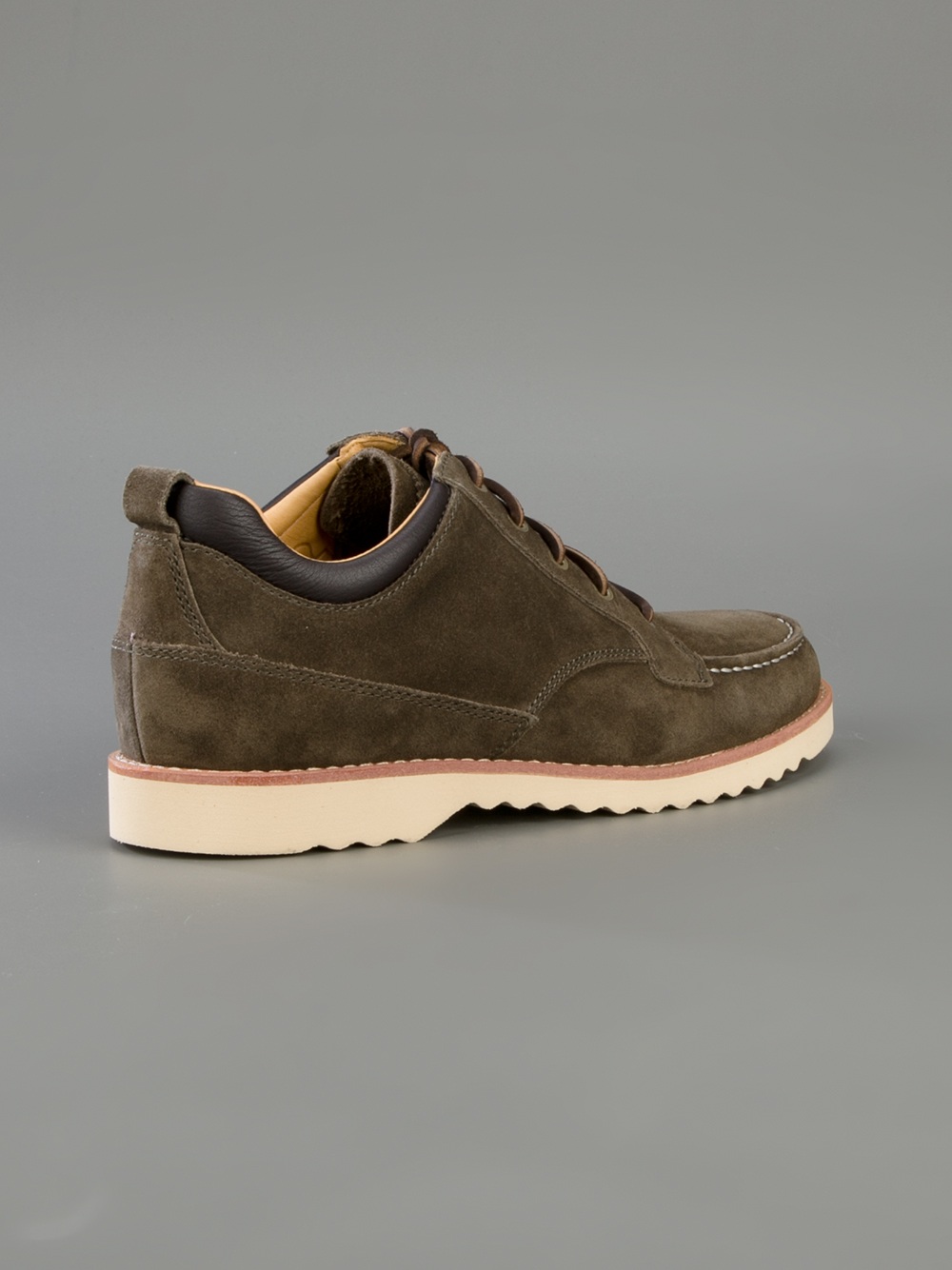 Timberland Abington Work Ox Suede Lace Up Shoe in Green for Men Lyst